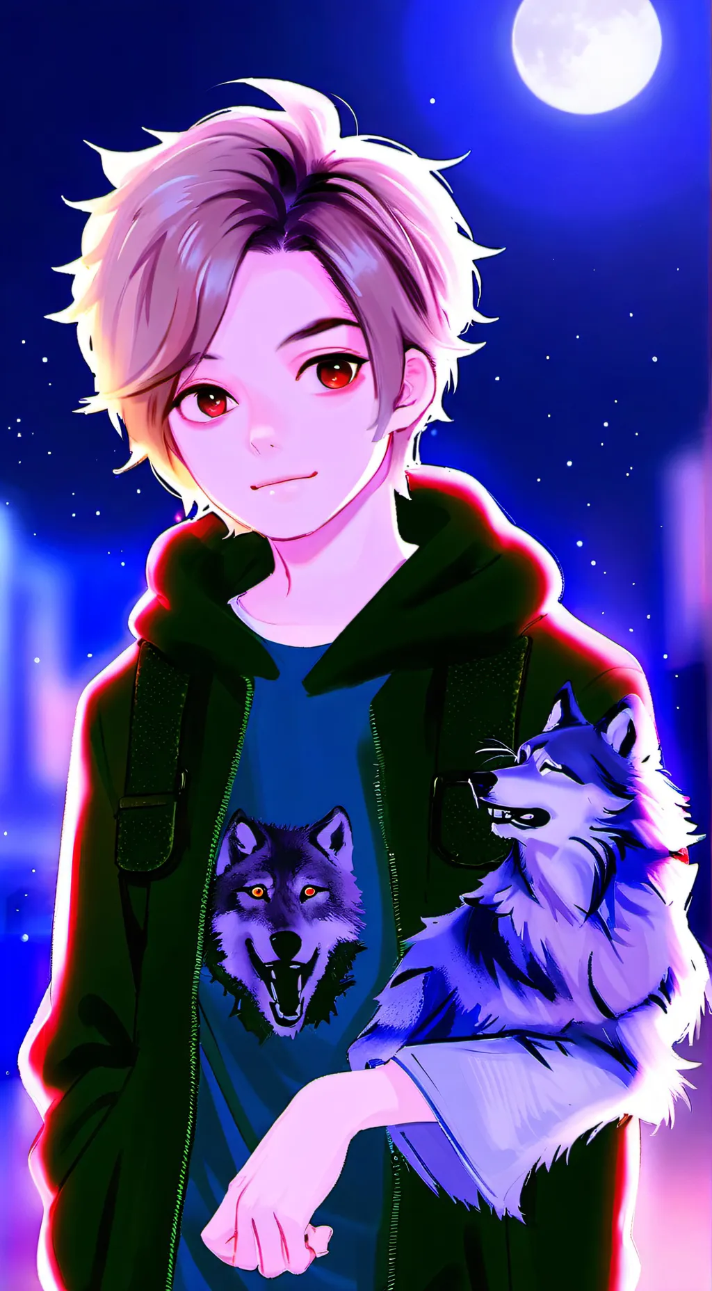 ai character: Bakugo's Sister background