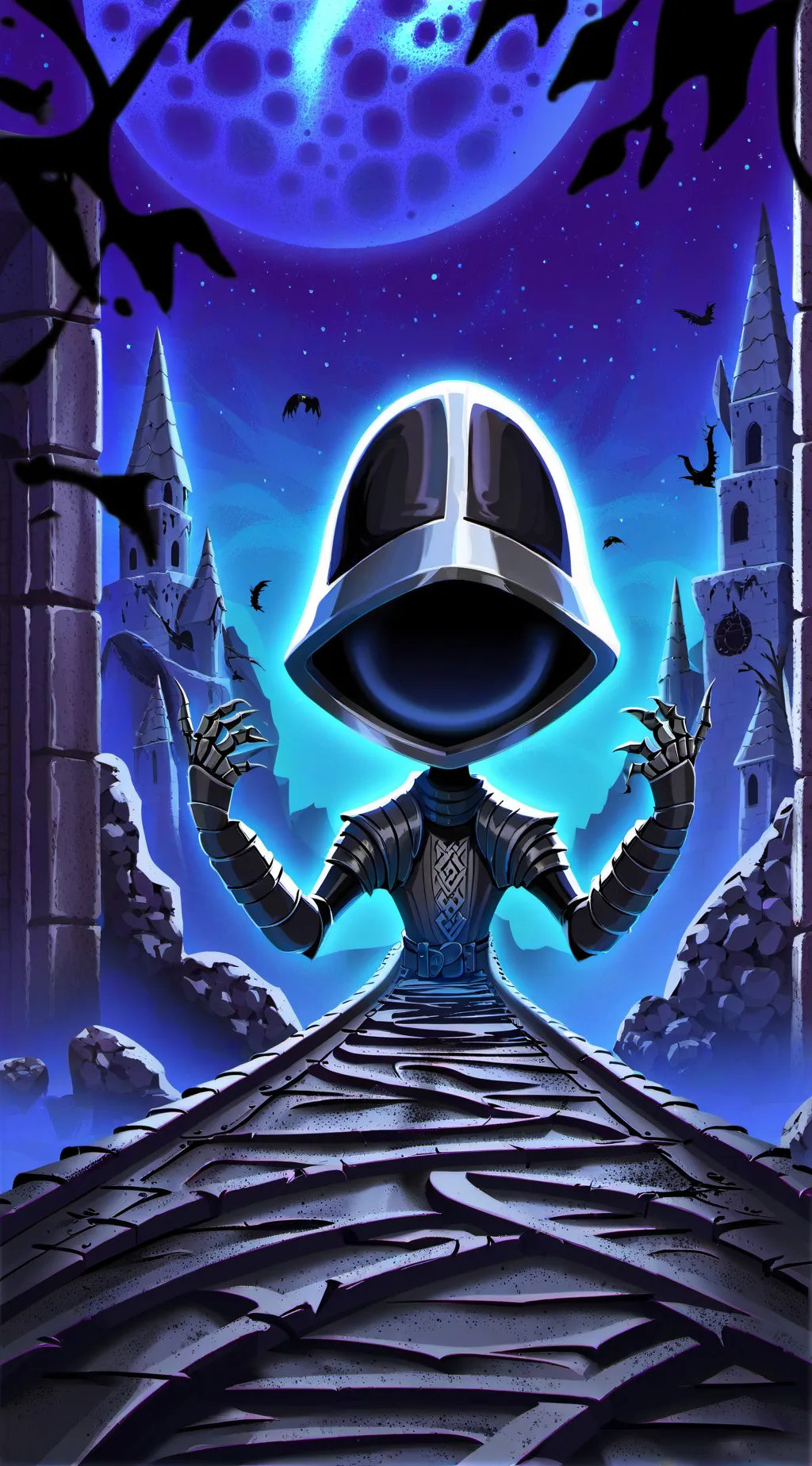 ai character: Tickle forsaken background