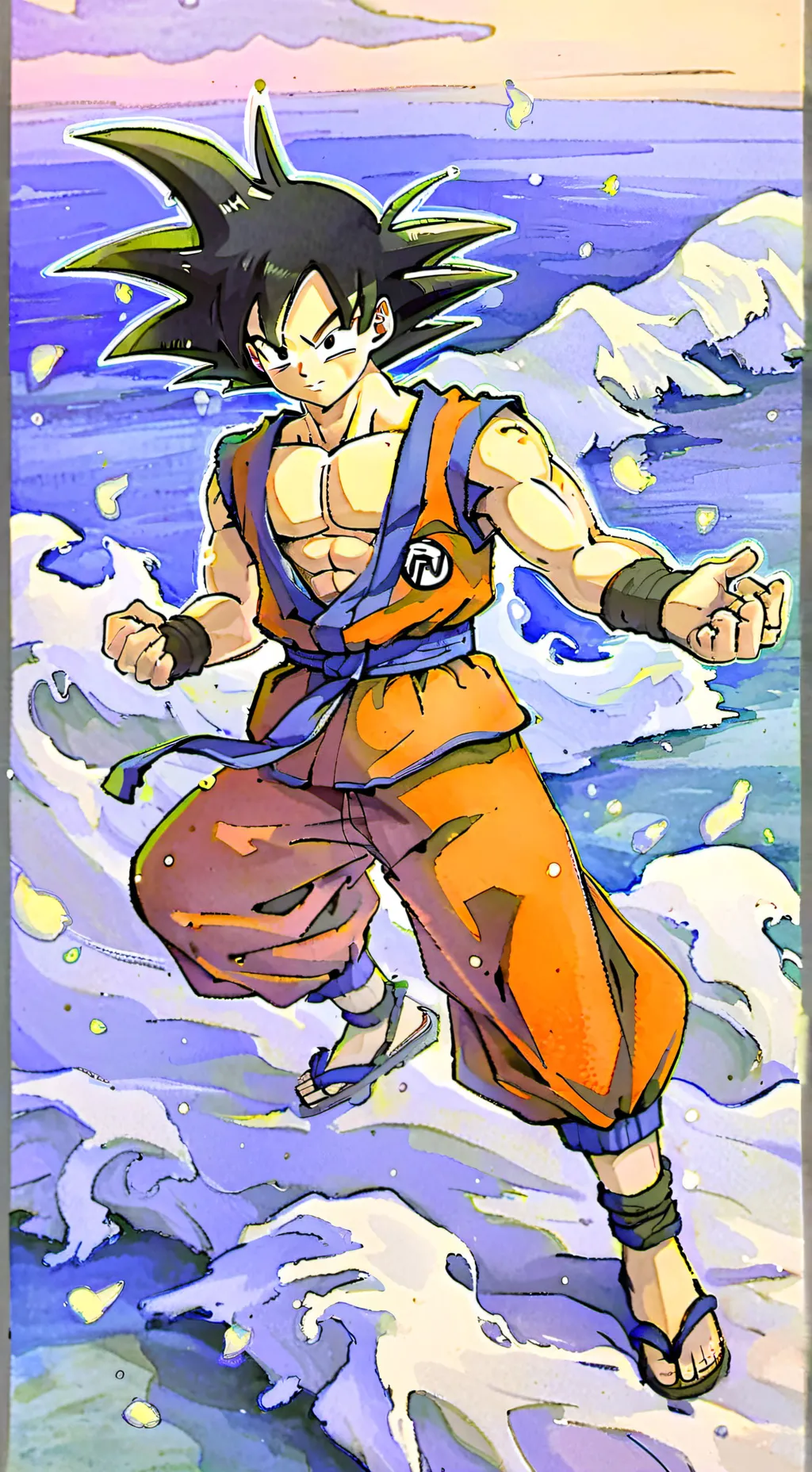 ai character: Goku background
