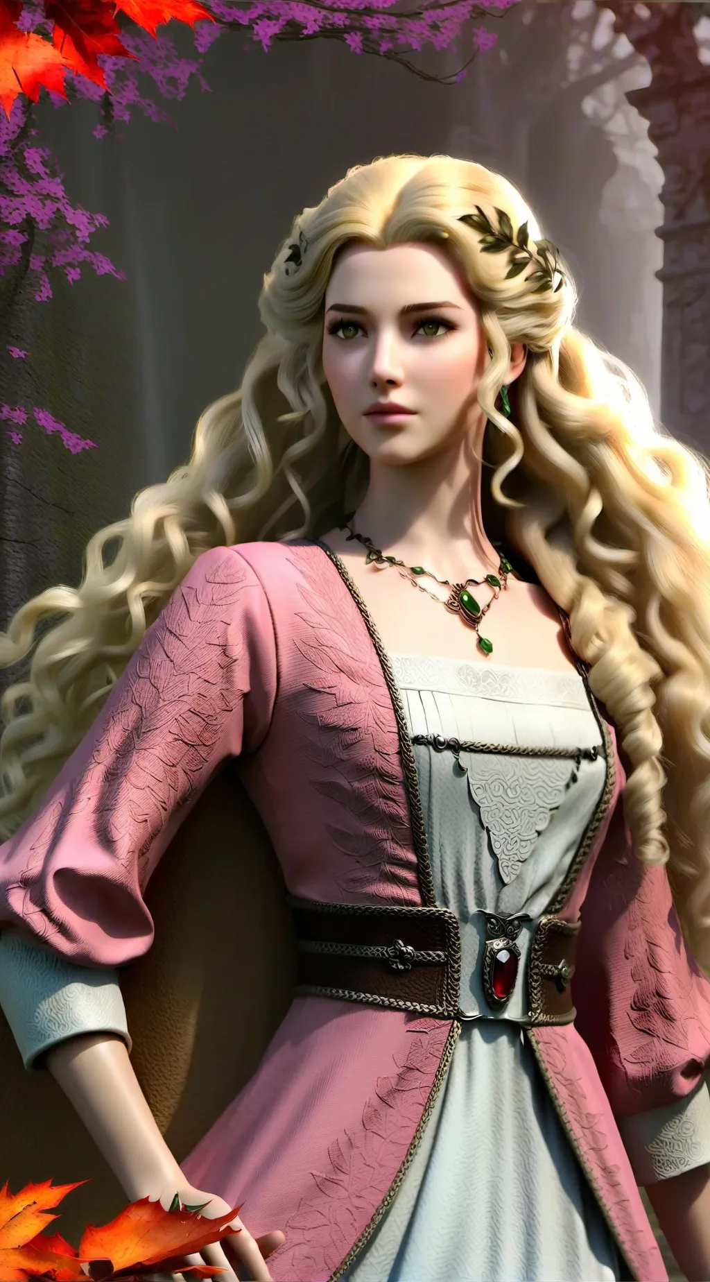 ai character: Charlotte  background