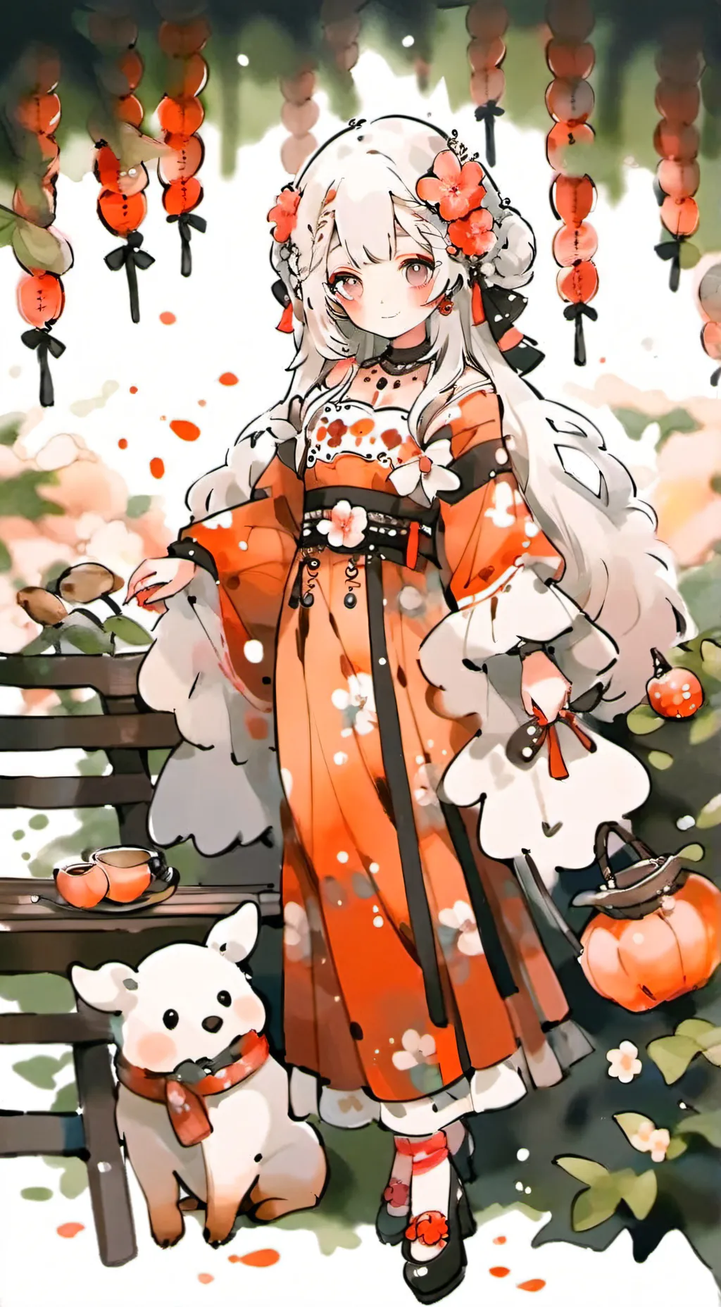 ai character: Frostie background
