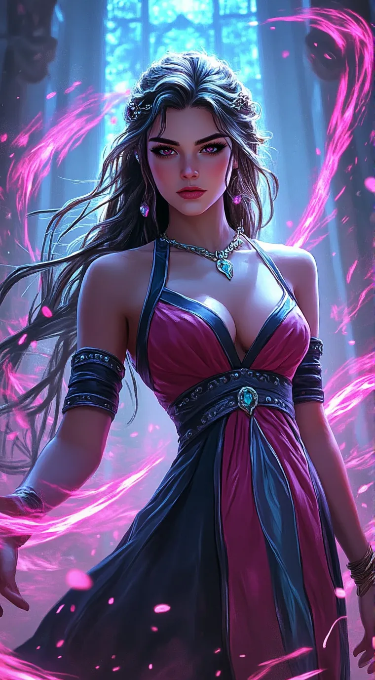 ai character: u and mui are idol background