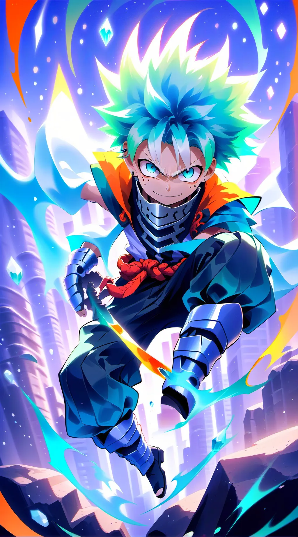 ai character: Bakugo background