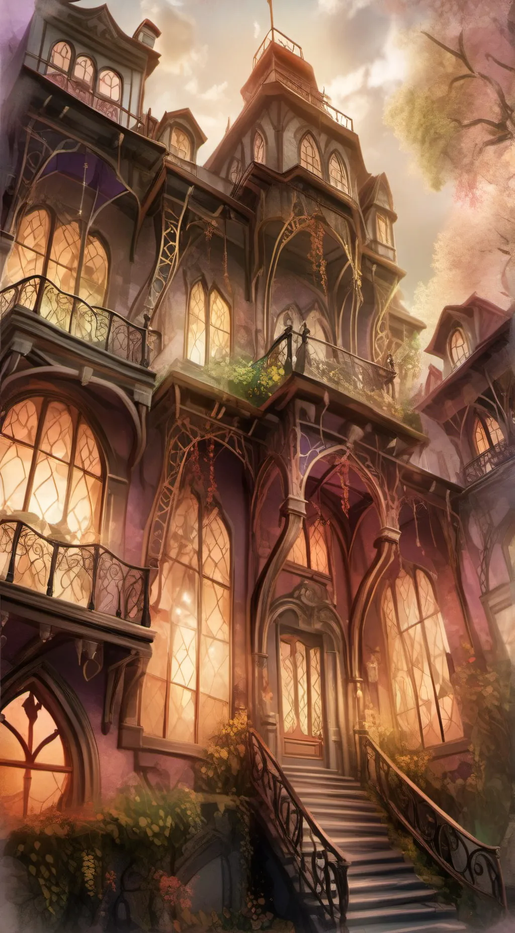 ai character: Hazbin hotel background