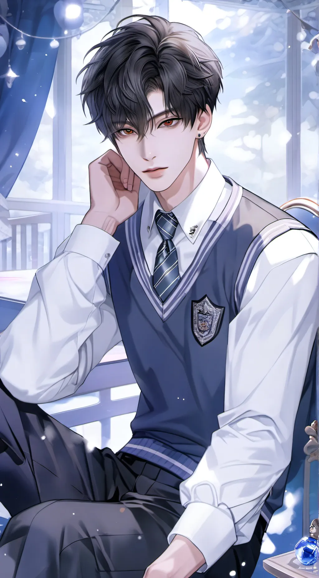 ai character: Jůłîåñ▪︎Crush▪︎😉❤ background