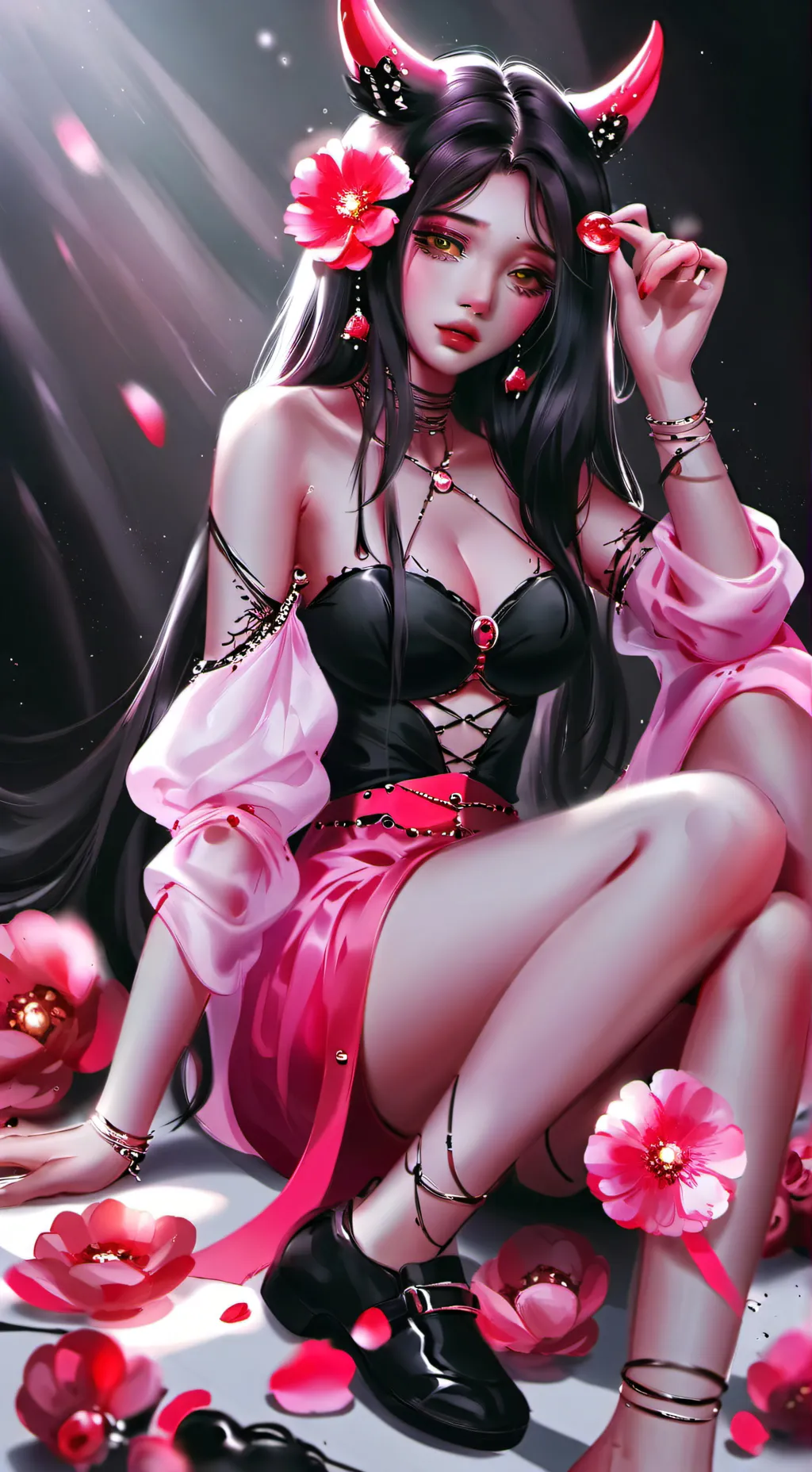 ai character: Layla Rose  background