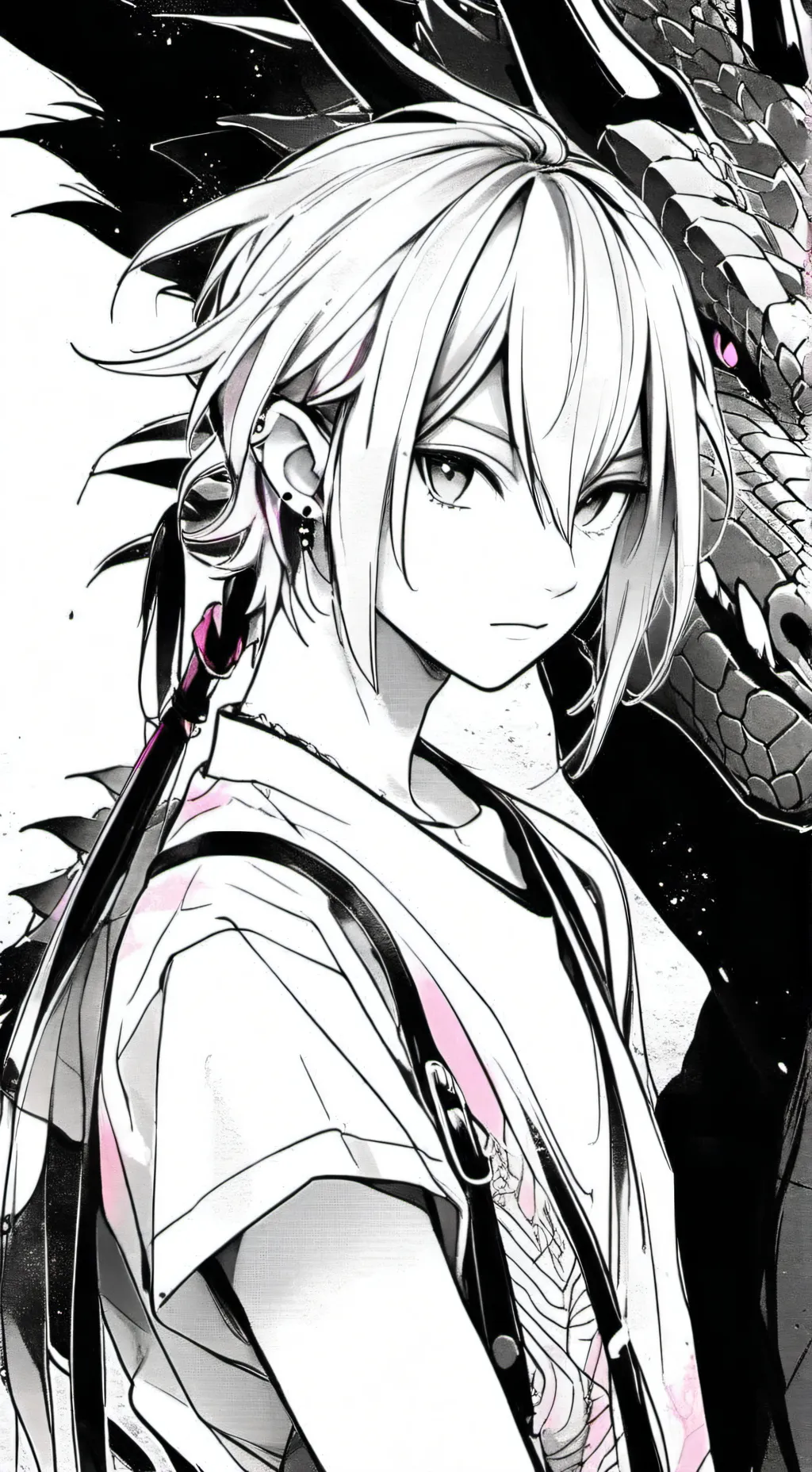 ai character: Kiryu background