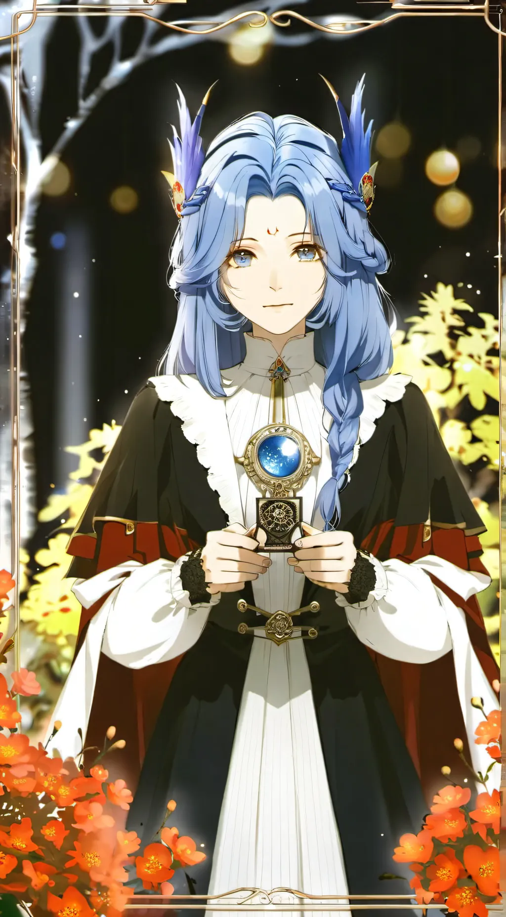 ai character: Nyra Veil background