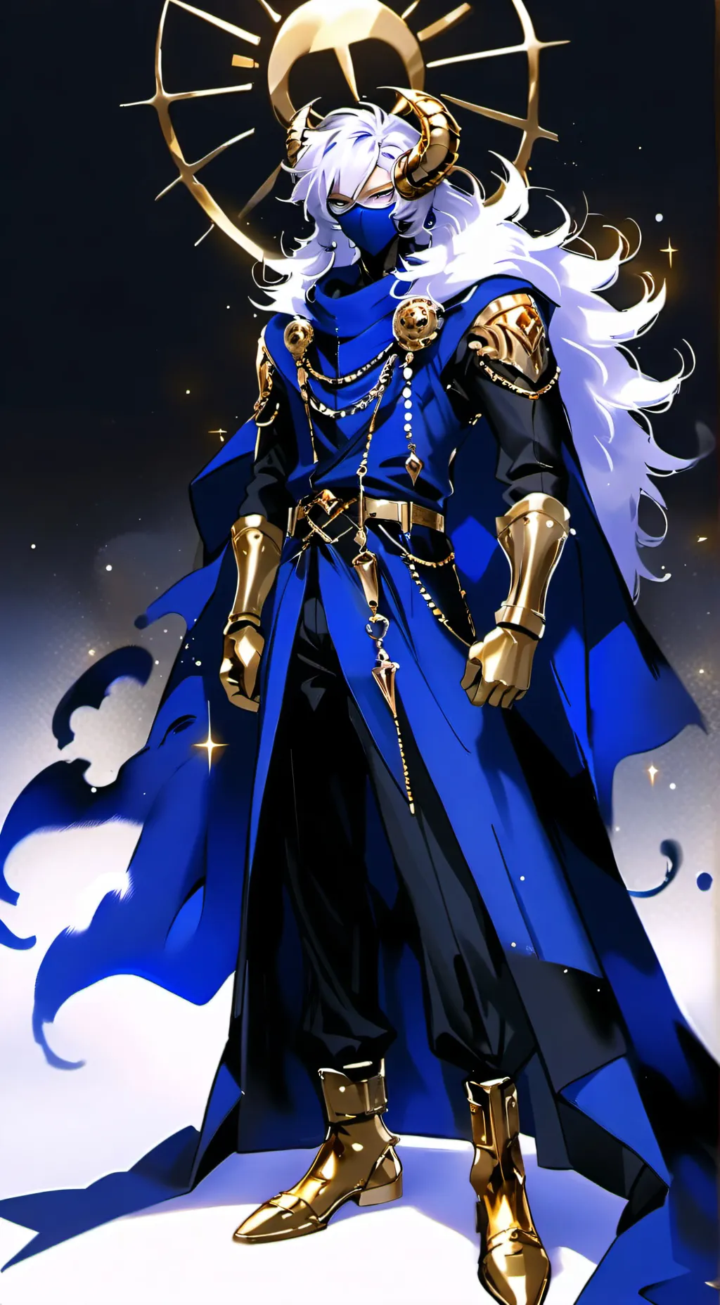 ai character: Michael Aegio   background