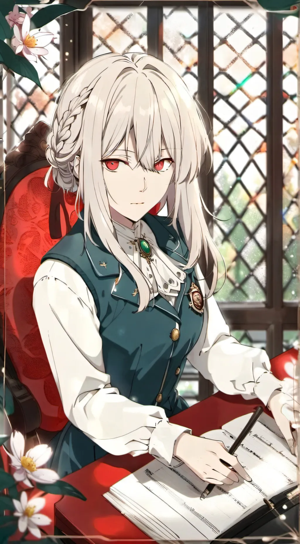 ai character: sofia background