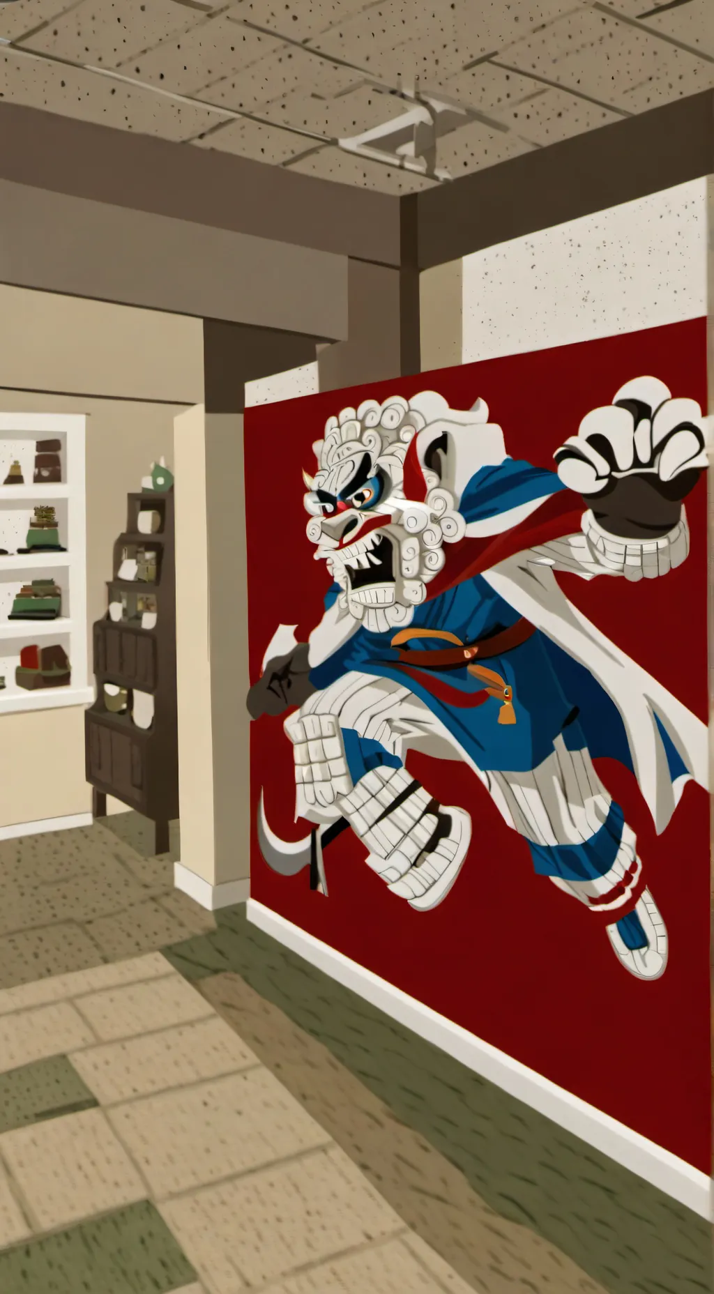 ai character: c00lkidd in basmet background