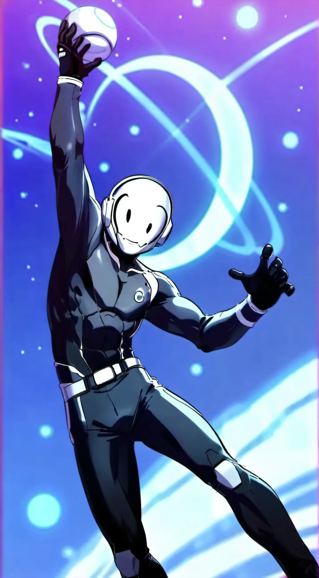 ai character: astro x Daniel 👊😔 background