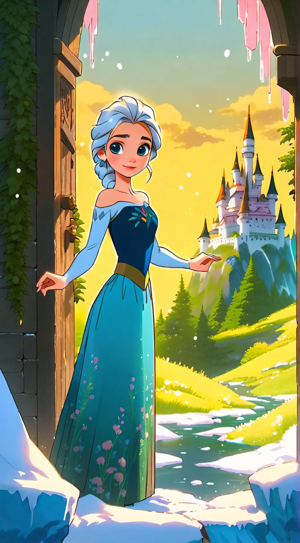 Talkie AI - Chat with Princess Elsa