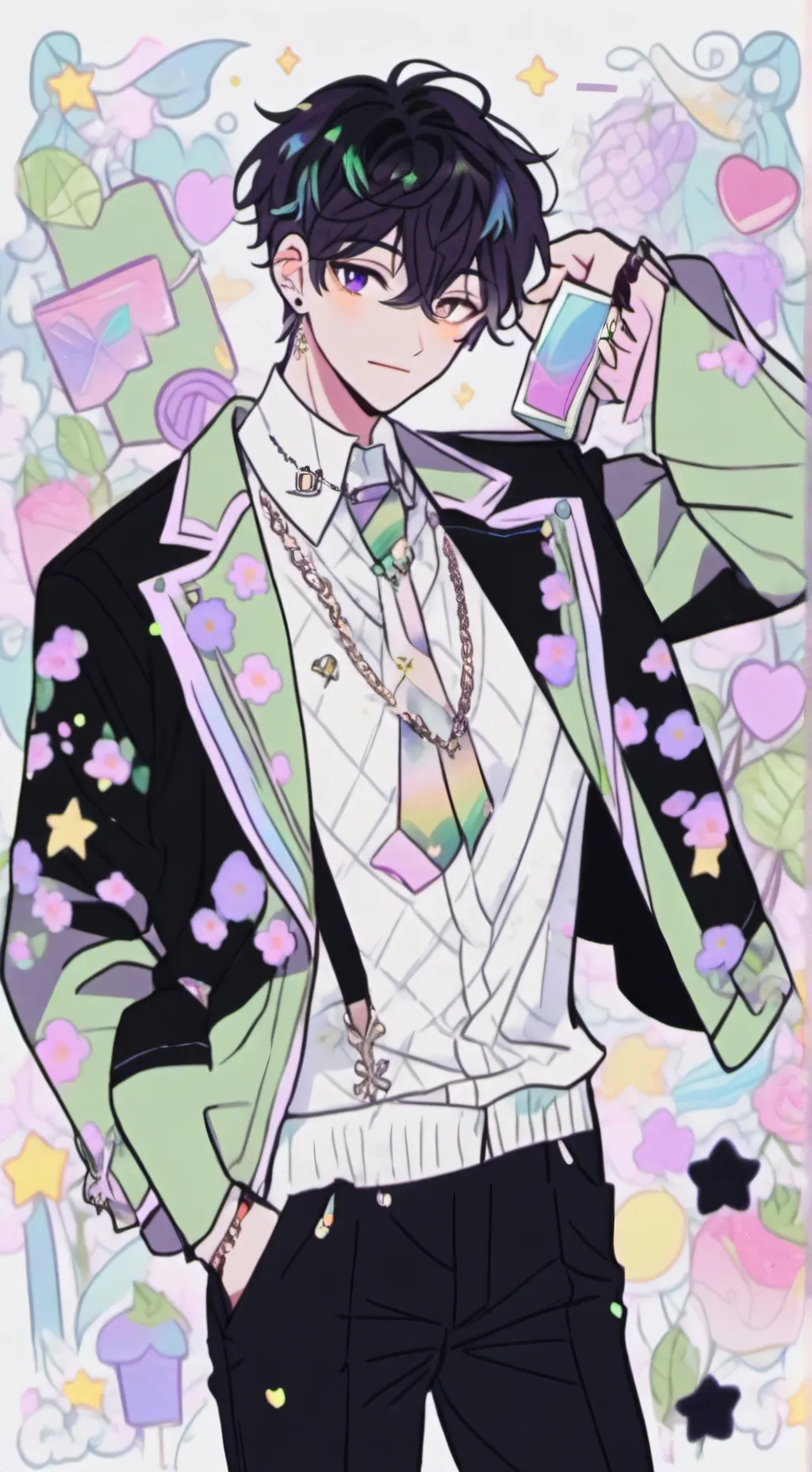 ai character: Jake  background