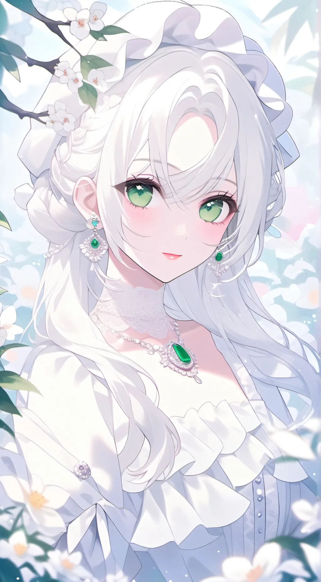 ai character: lunas en celo~ background