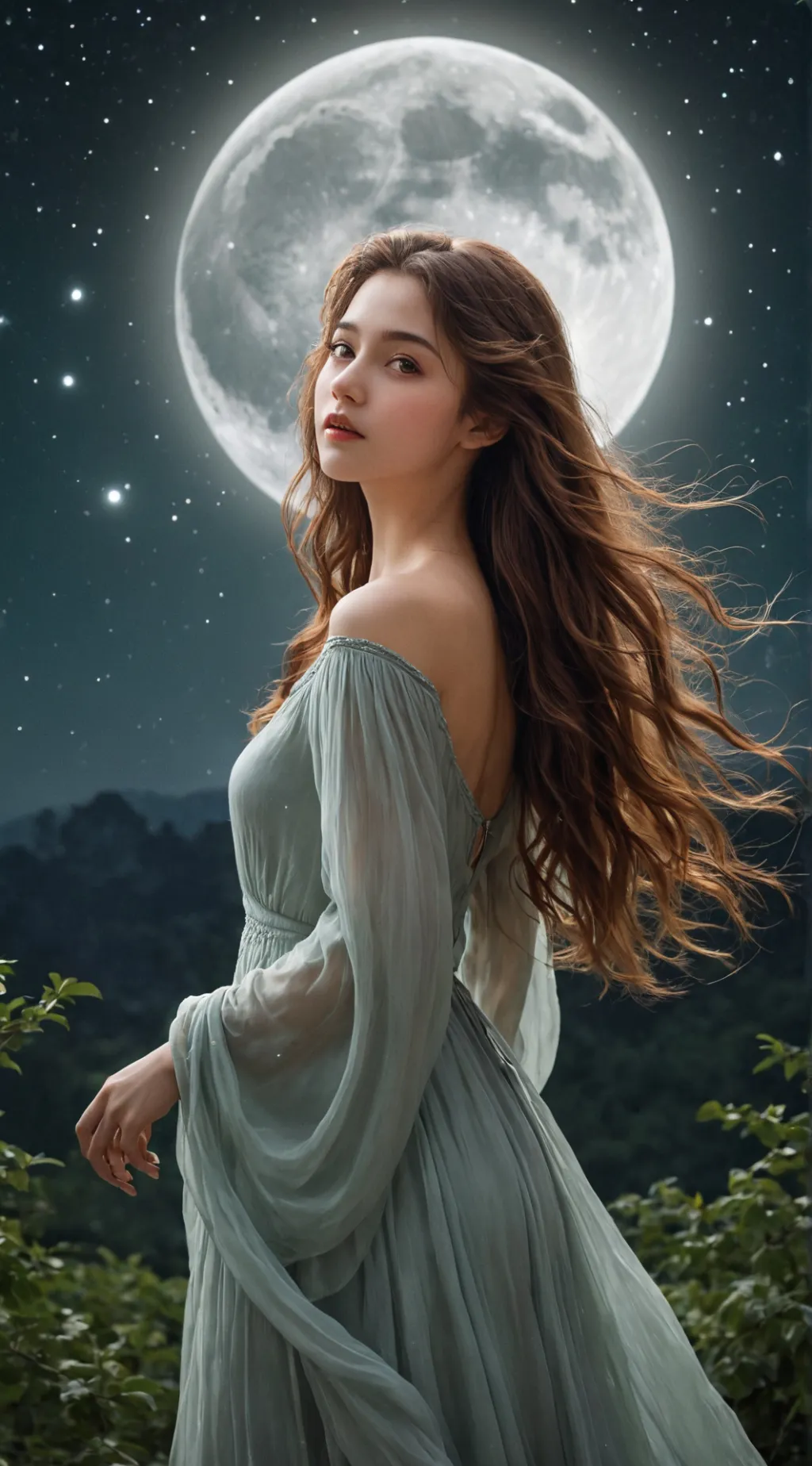 ai character: Emilia  background