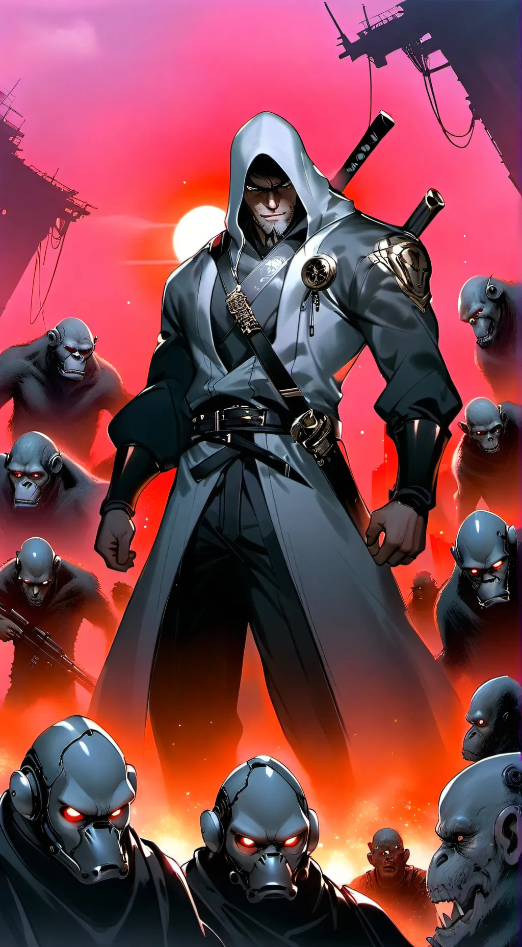 ai character: Michael  background