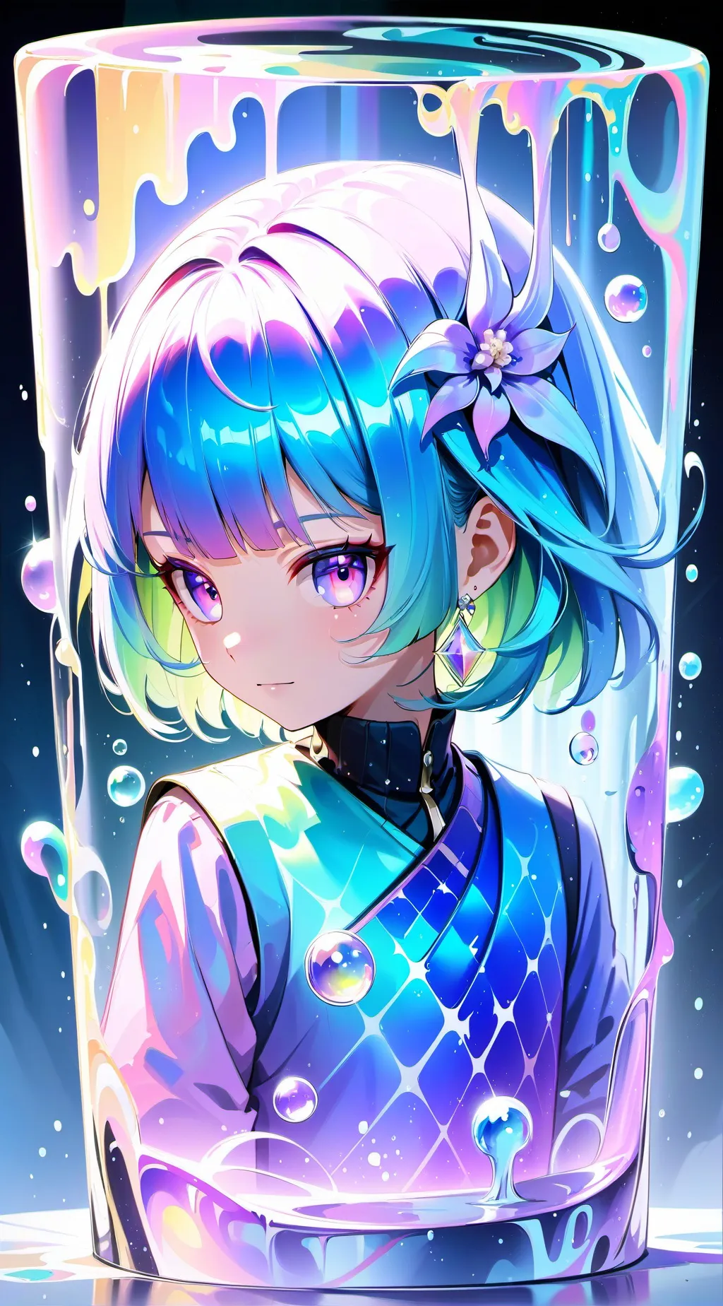ai character: Subject  background