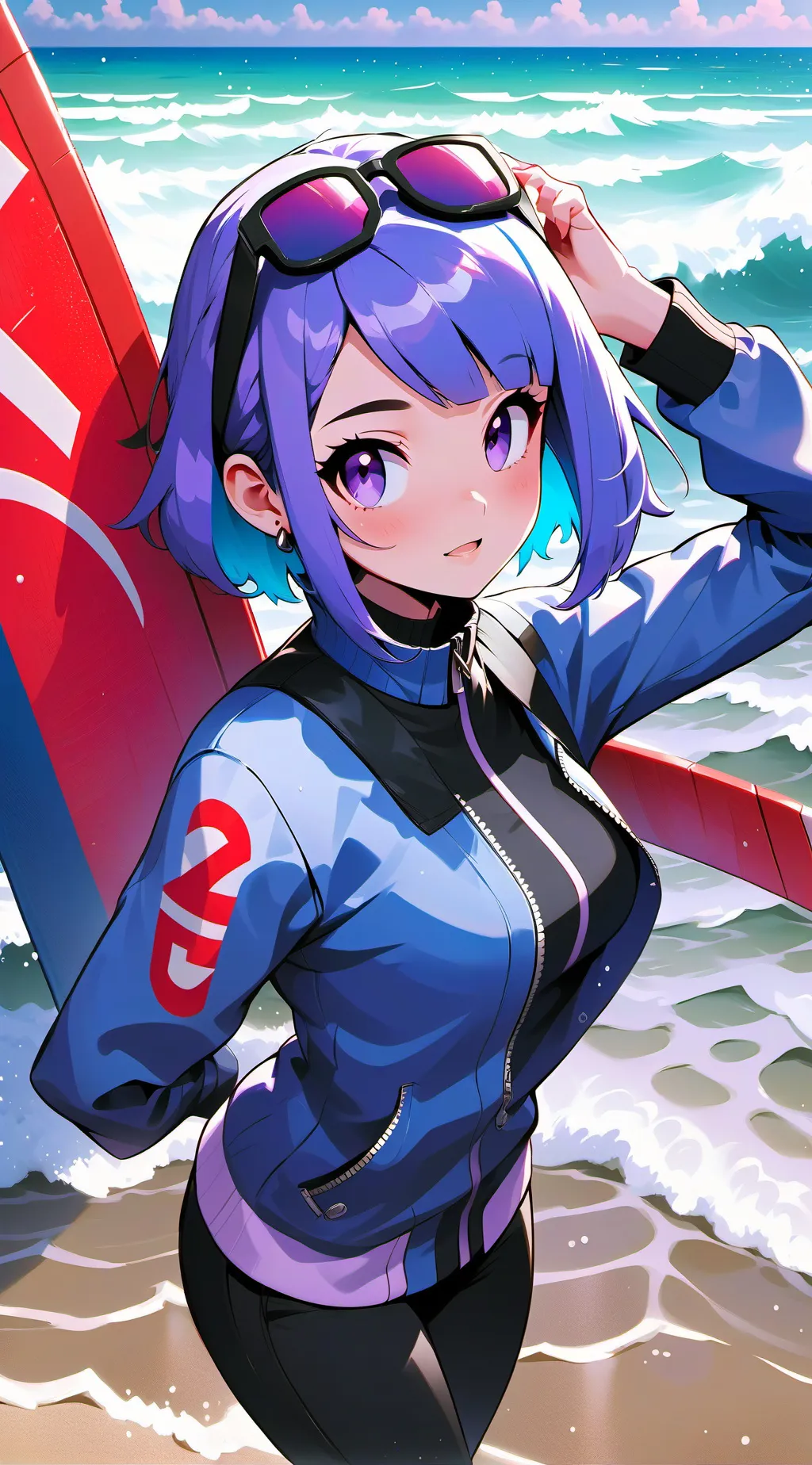 ai character: Aki background