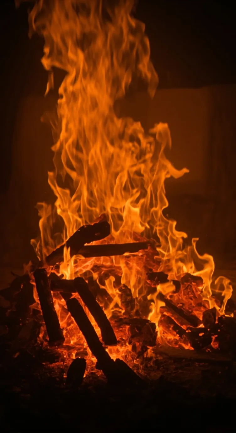 ai character: the bonfire 2  background