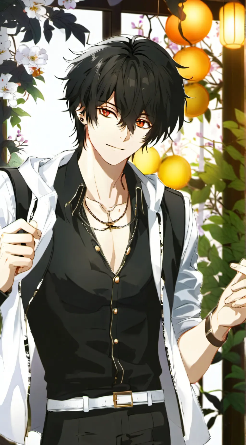 ai character: Xavier  background