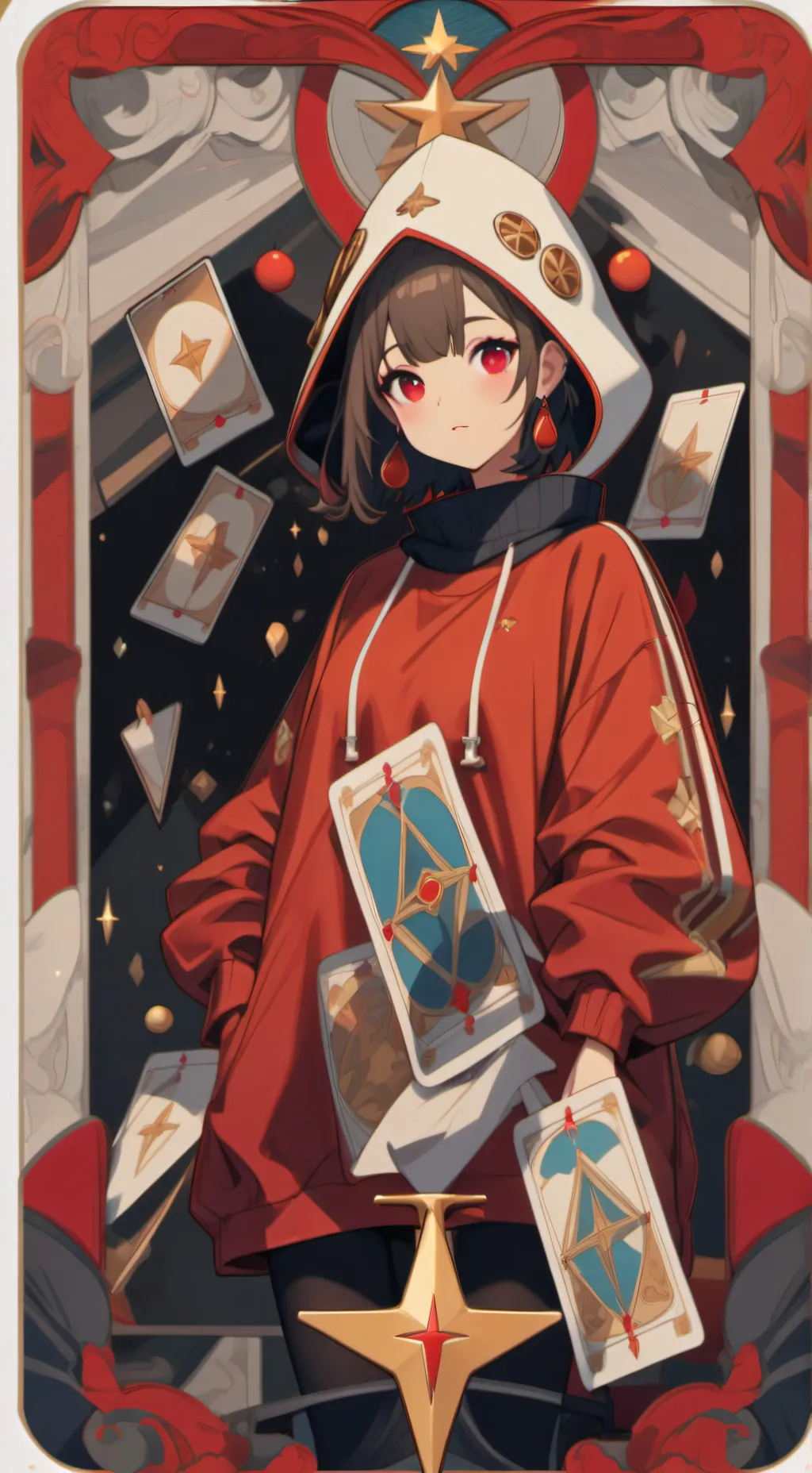 ai character: Sasha background