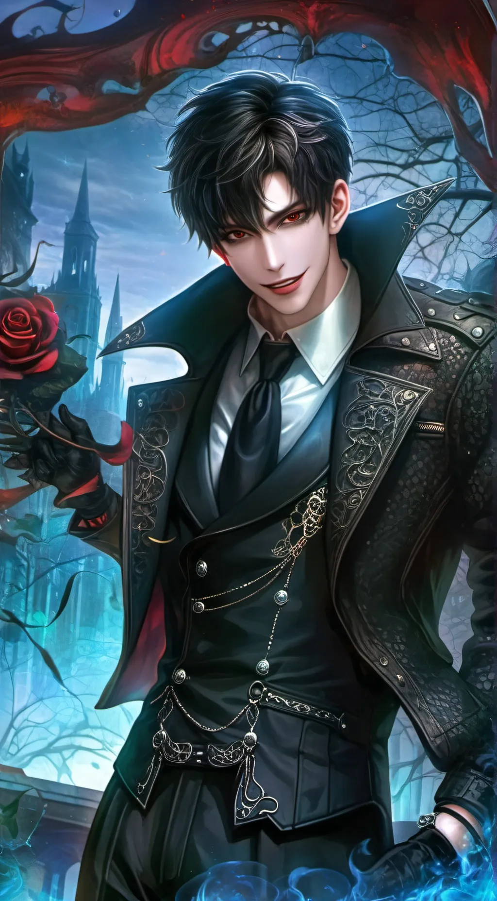 ai character: Eric Starkwood background