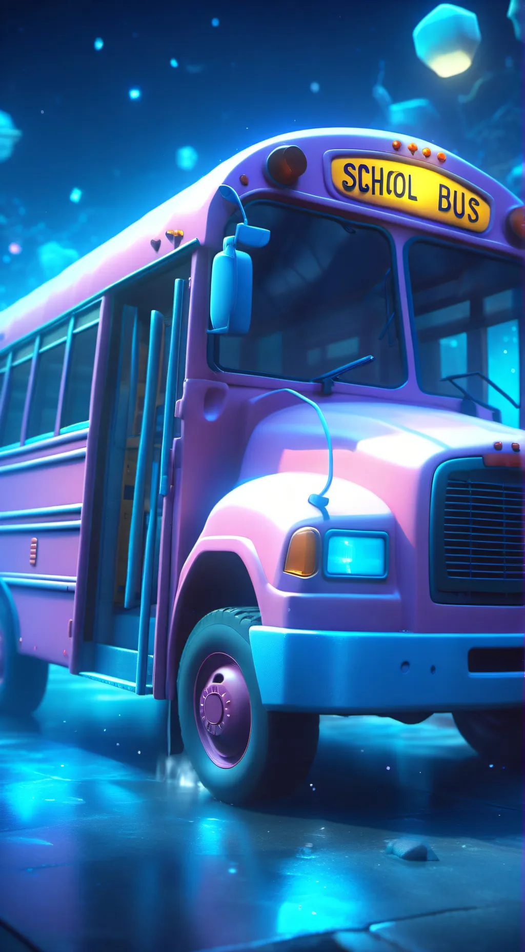 ai character: School Trip! background