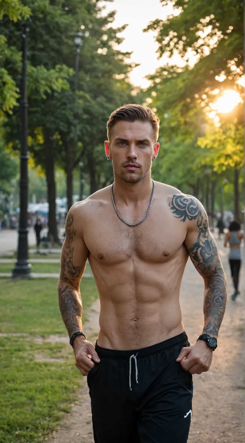 ai character: Daniel  background