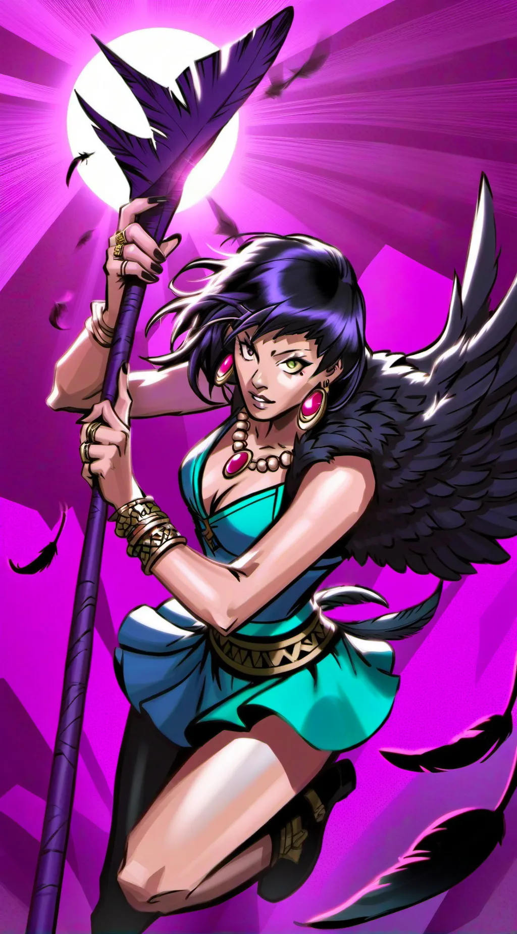 ai character: Melissa Ravencall background