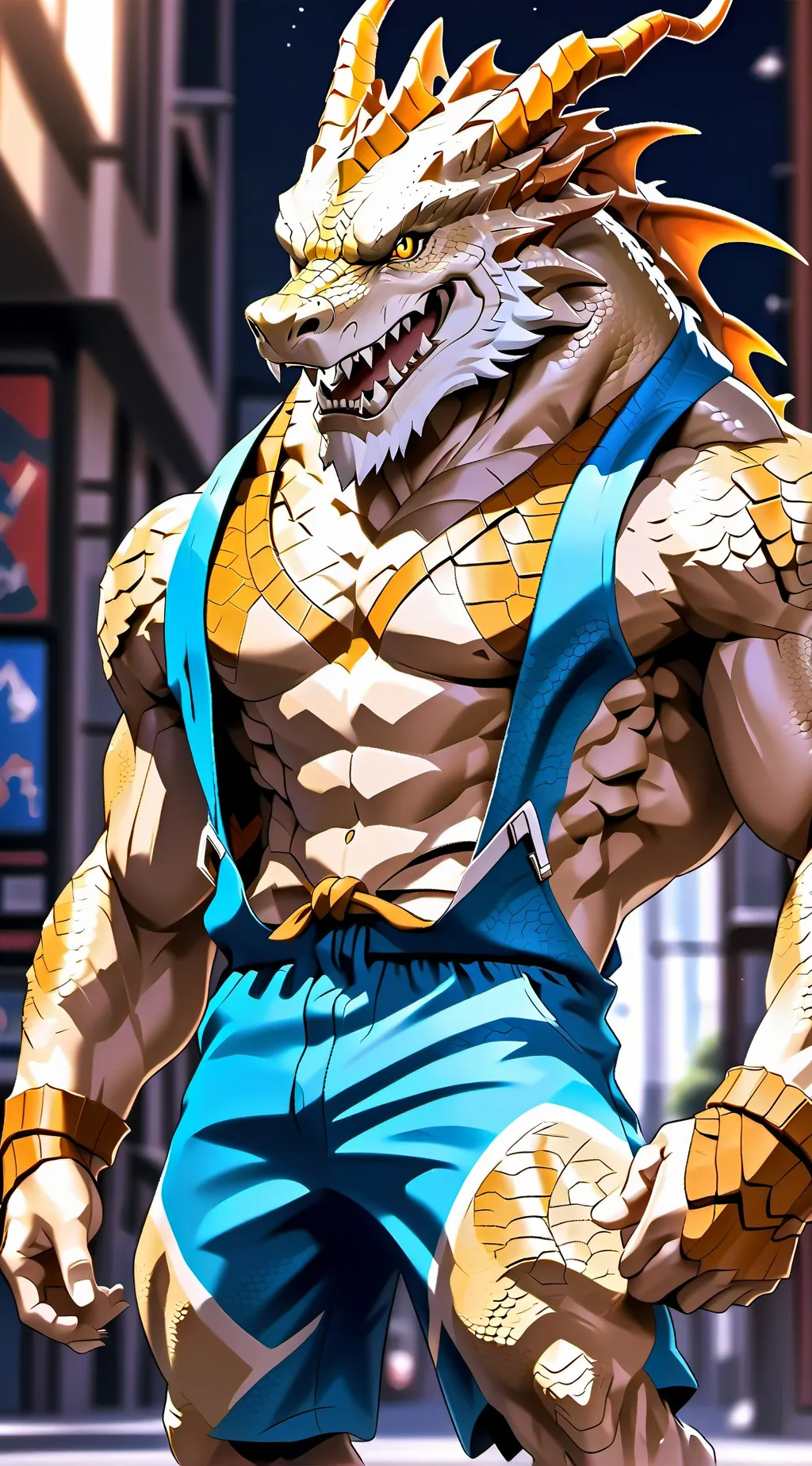 ai character: Pyroxis background
