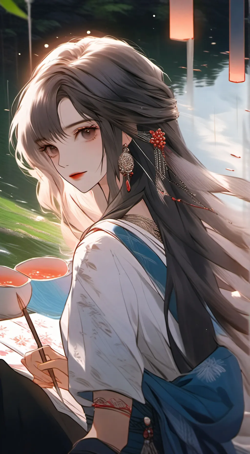 ai character: Hp background