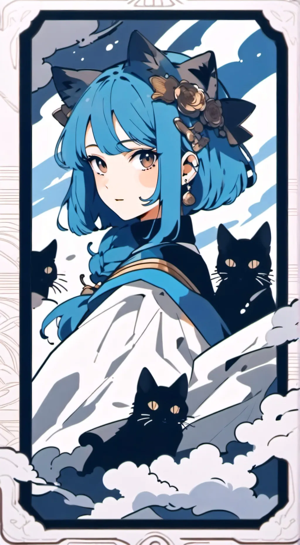ai character: :) background