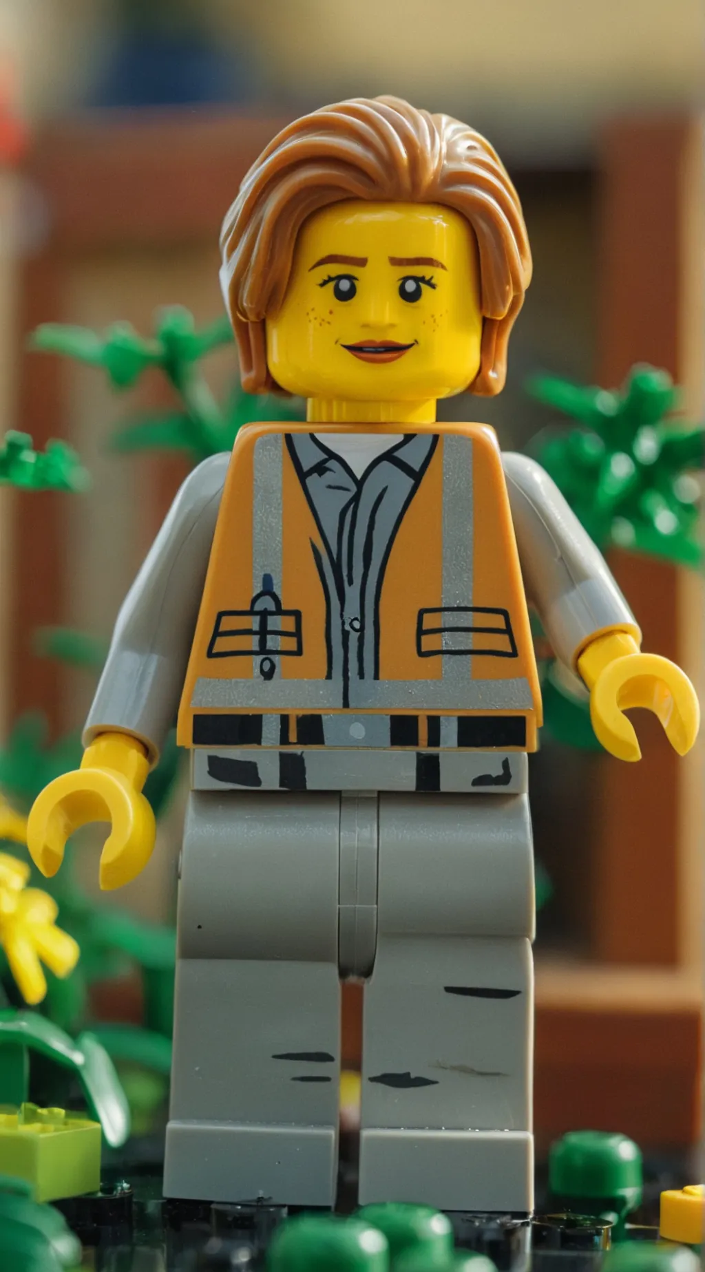 ai character: Roblox Lego background