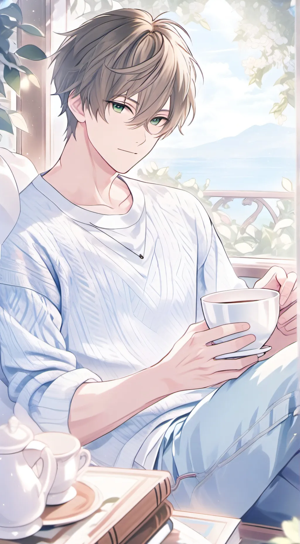 ai character: here we go agin background