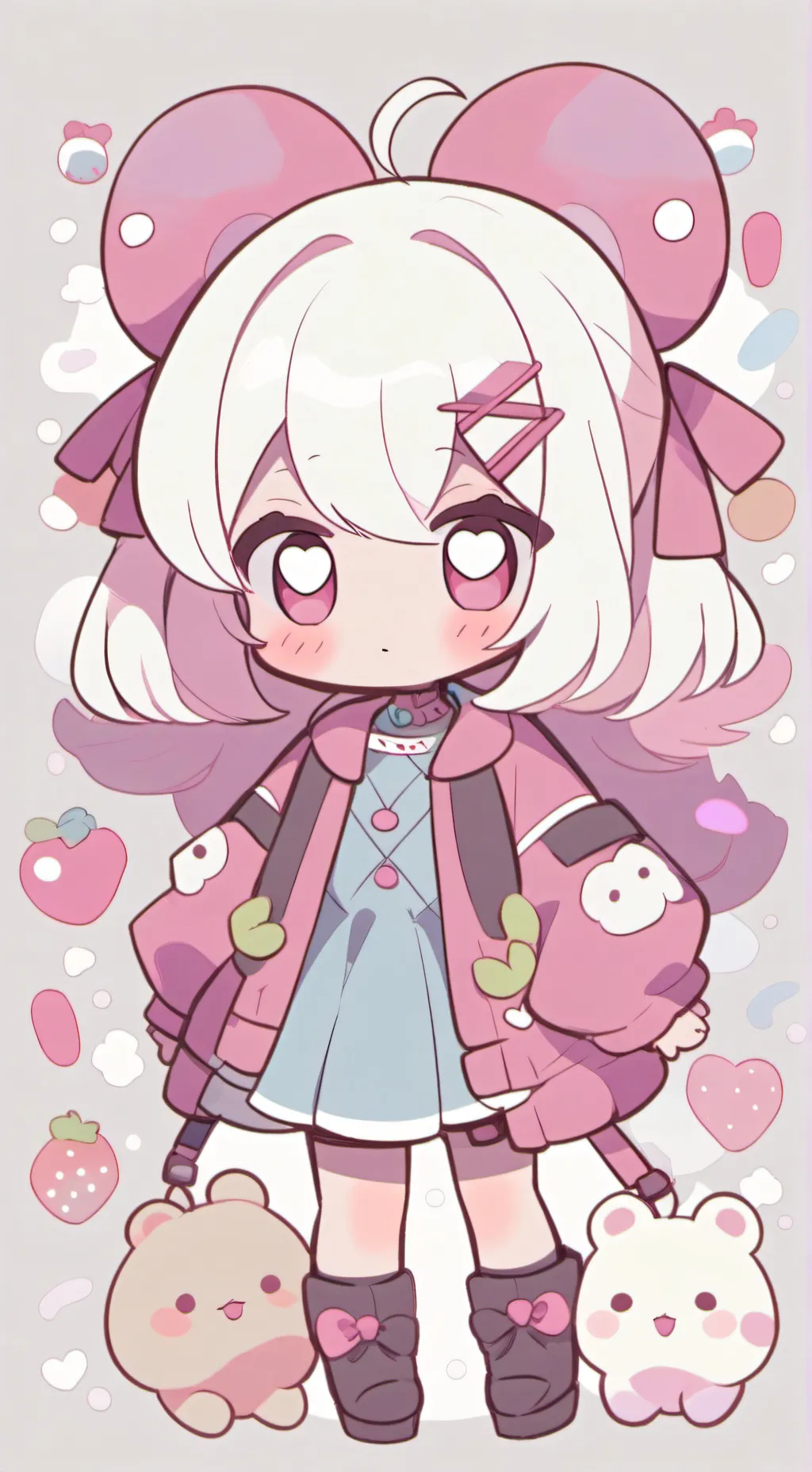 ai character: Софа background