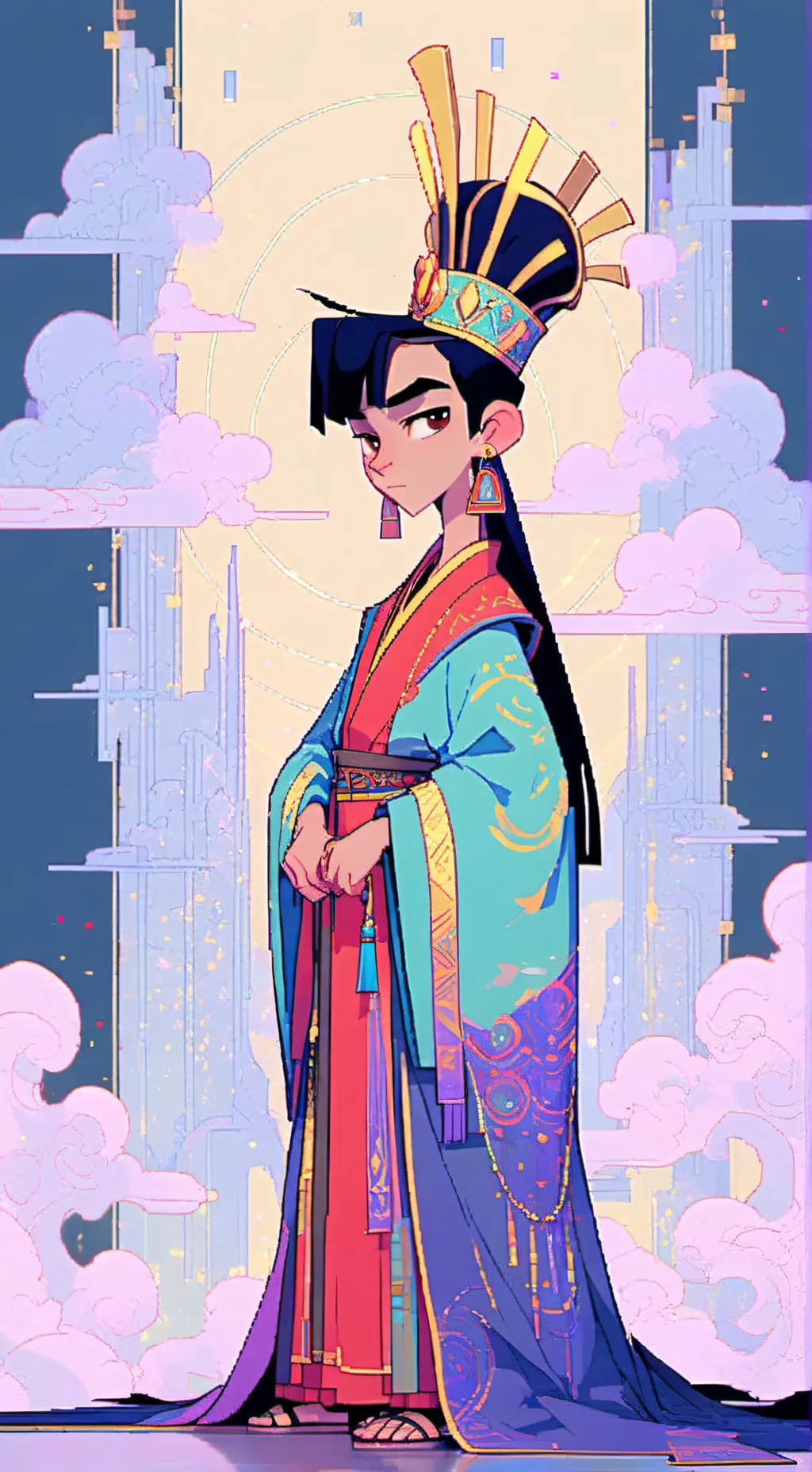 ai character: Kuzco  background
