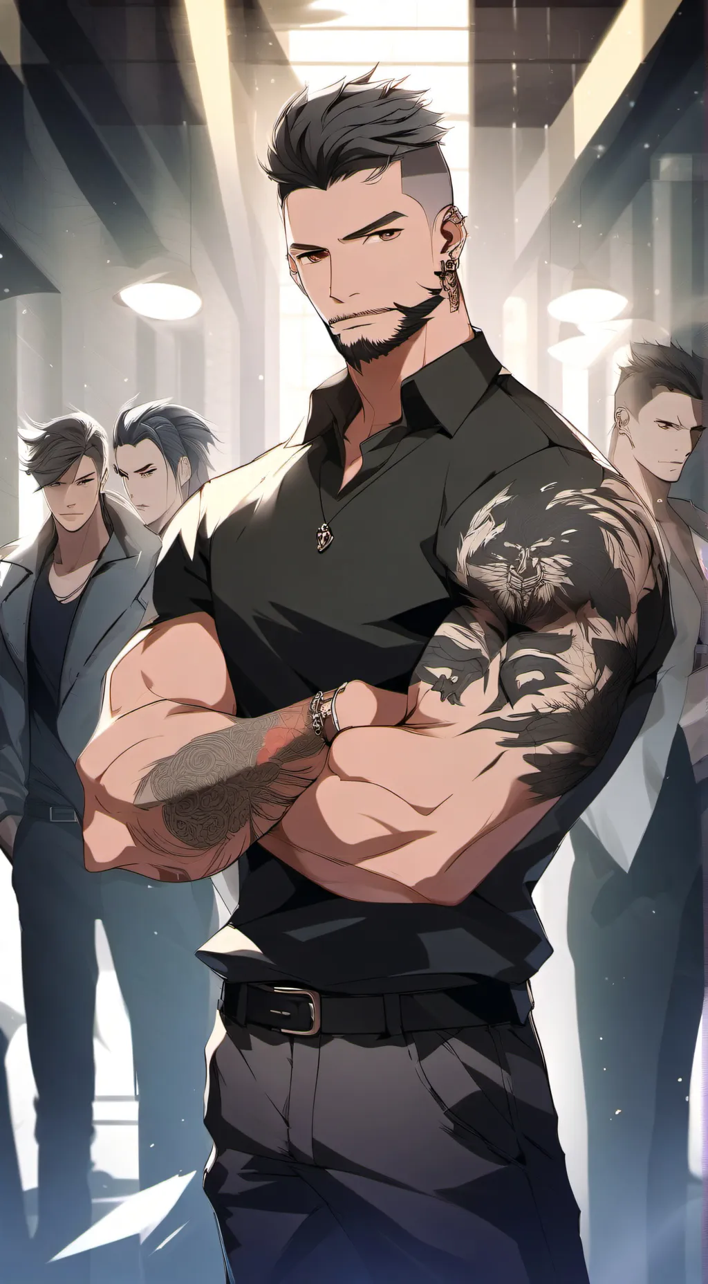 ai character: Dangerous Alphas background