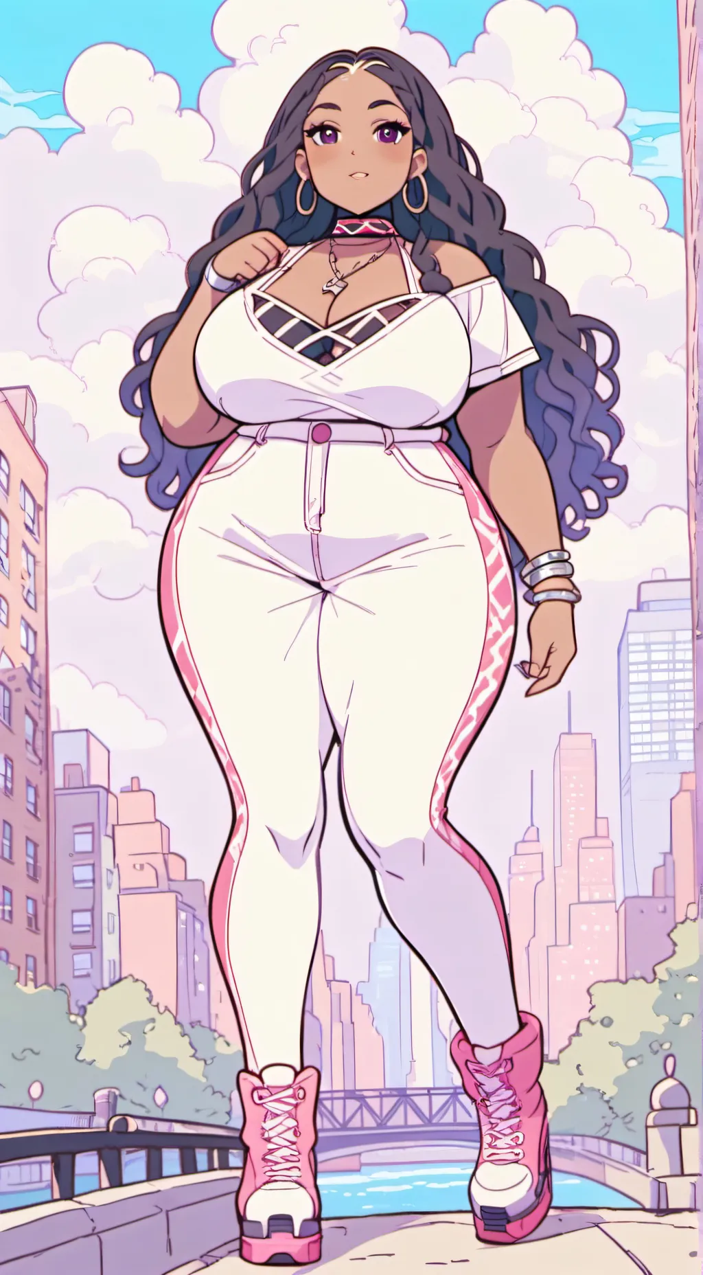 ai character: Maddilline Ortega background