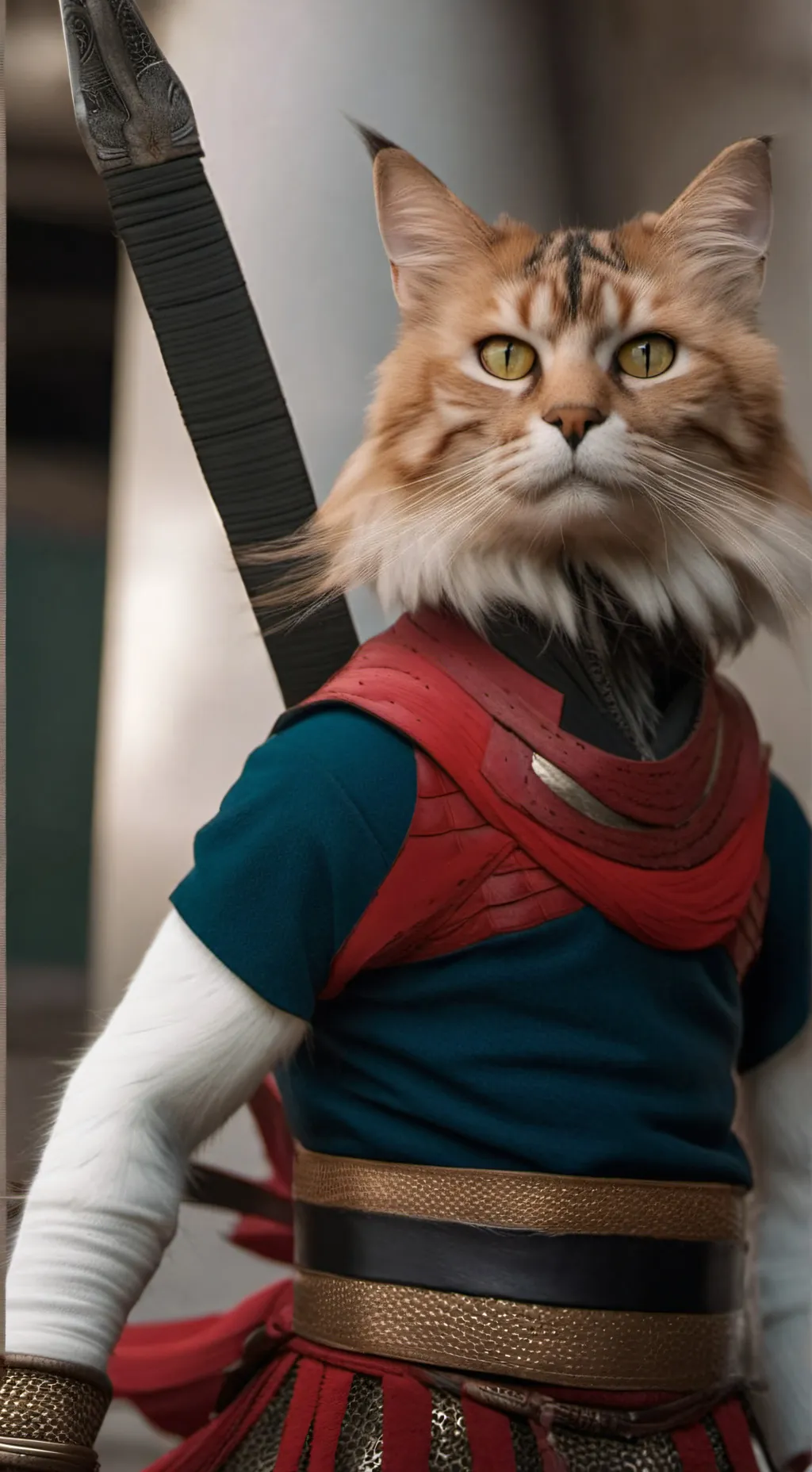 ai character: Kitten army 13.5 background