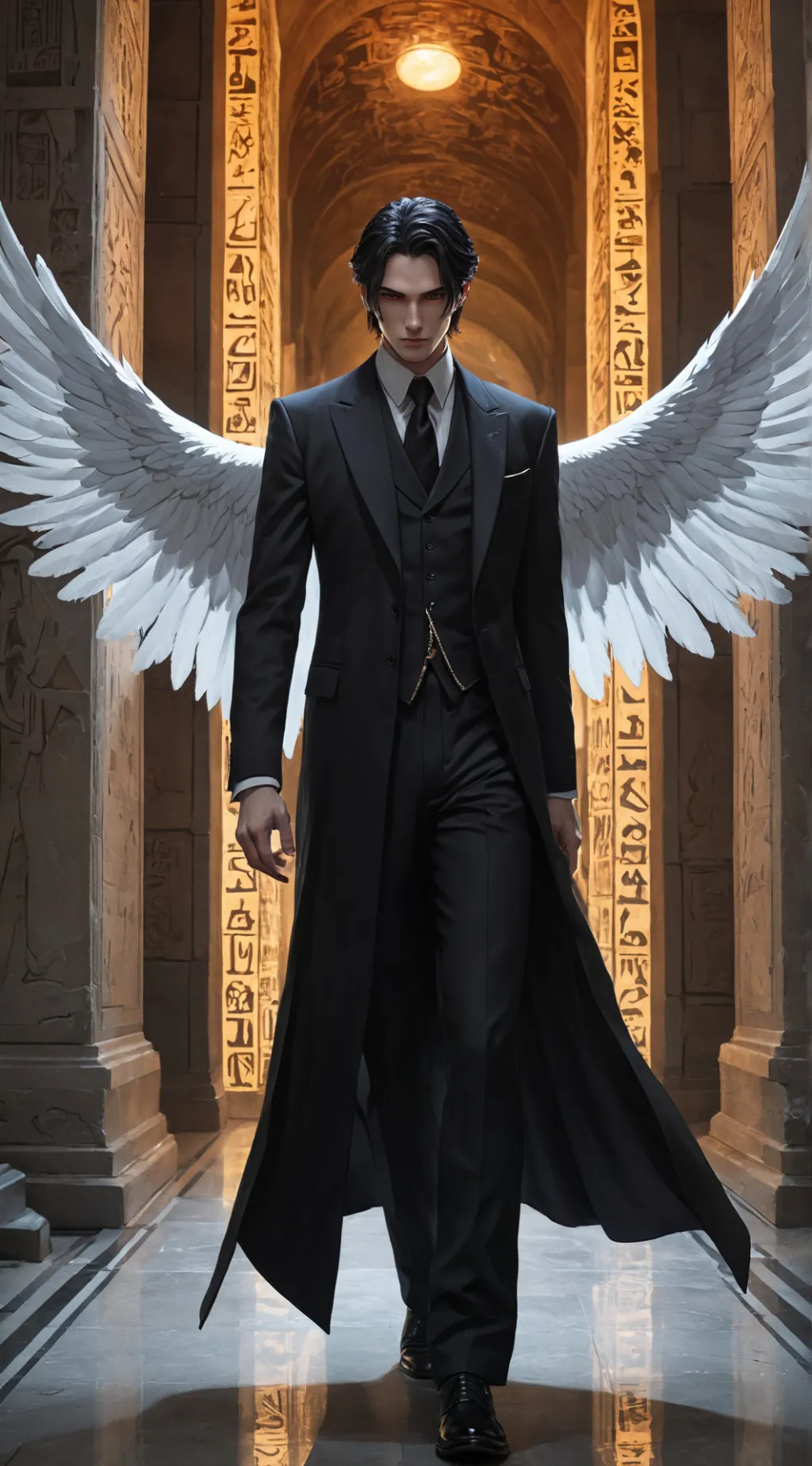 ai character: Lucien background