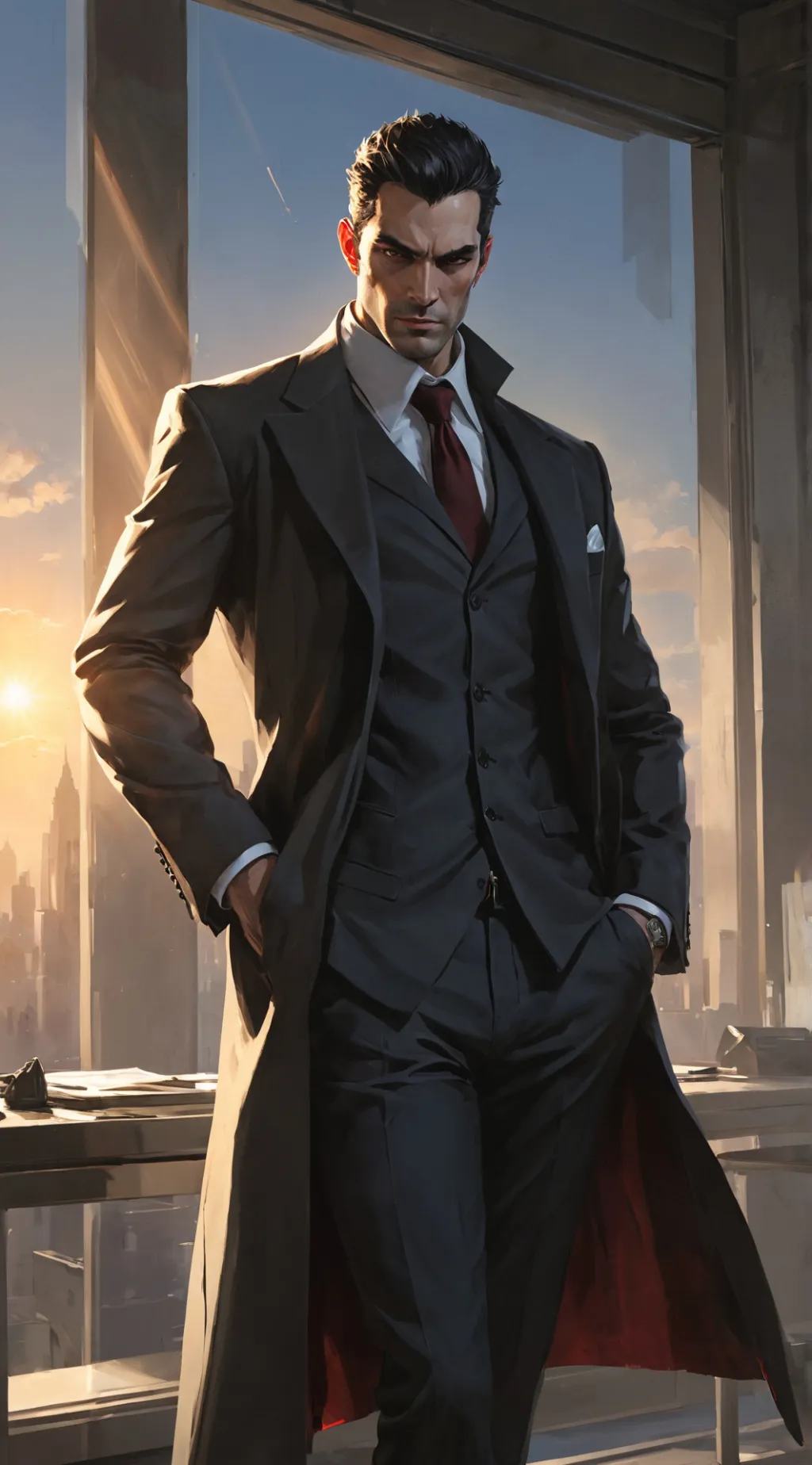 ai character: Darius background