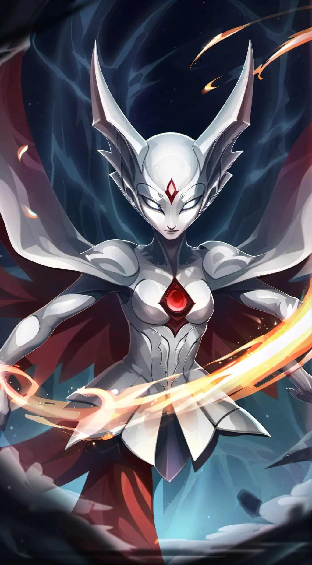 ai character: Lunaris Shadowveil background