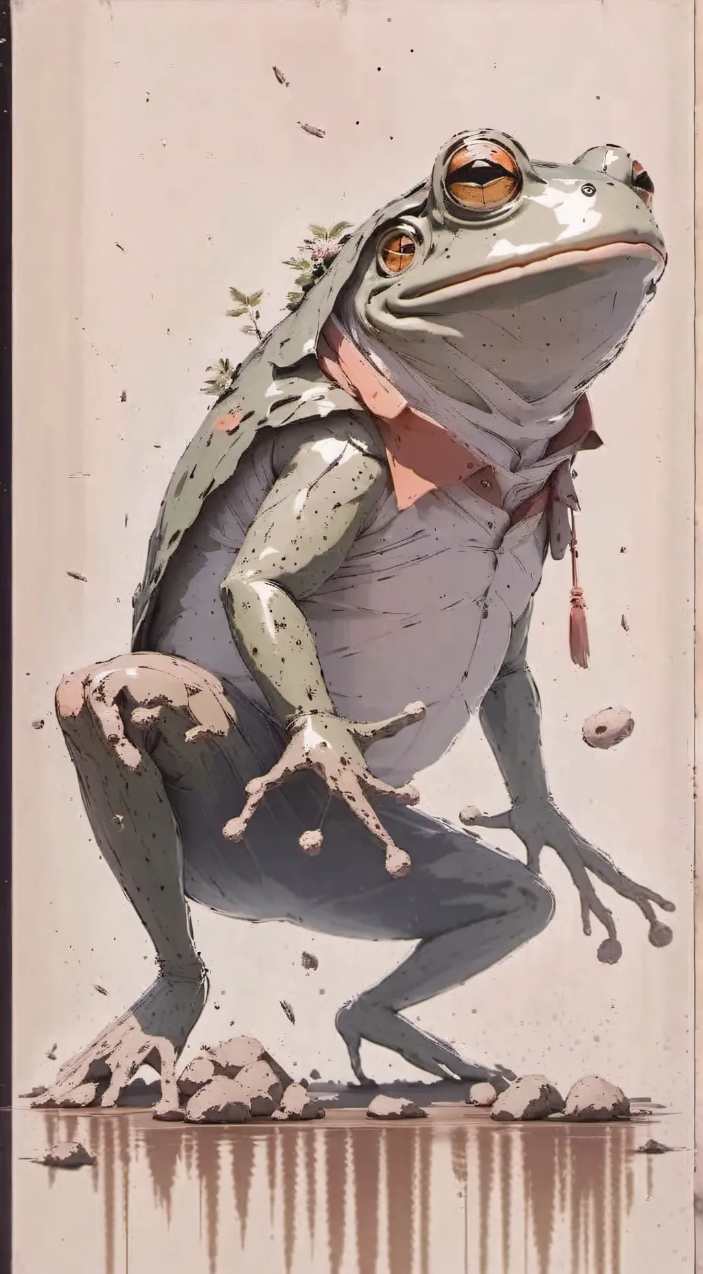 ai character: great mighty poo background