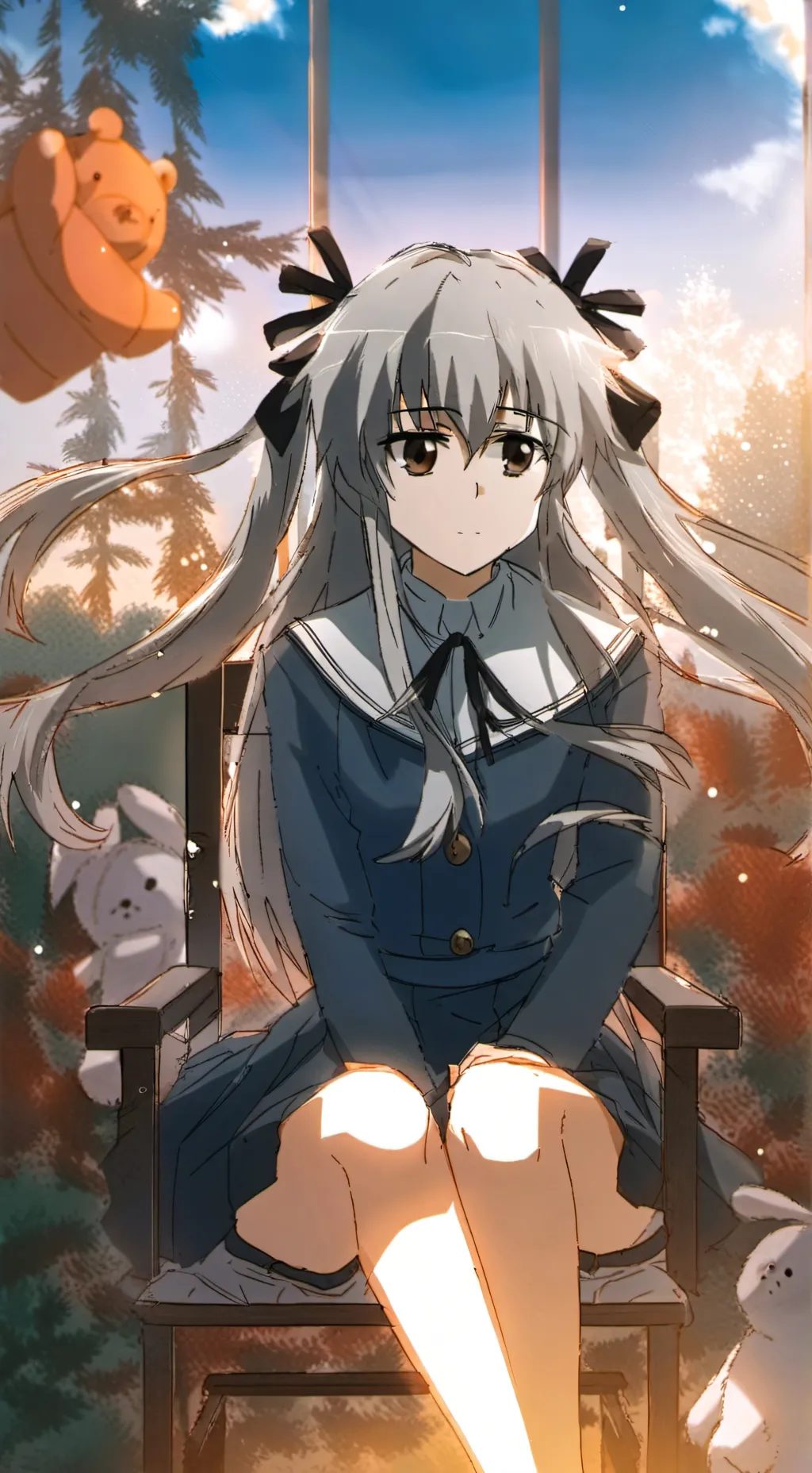 ai character: Iris DRAGONOID  background