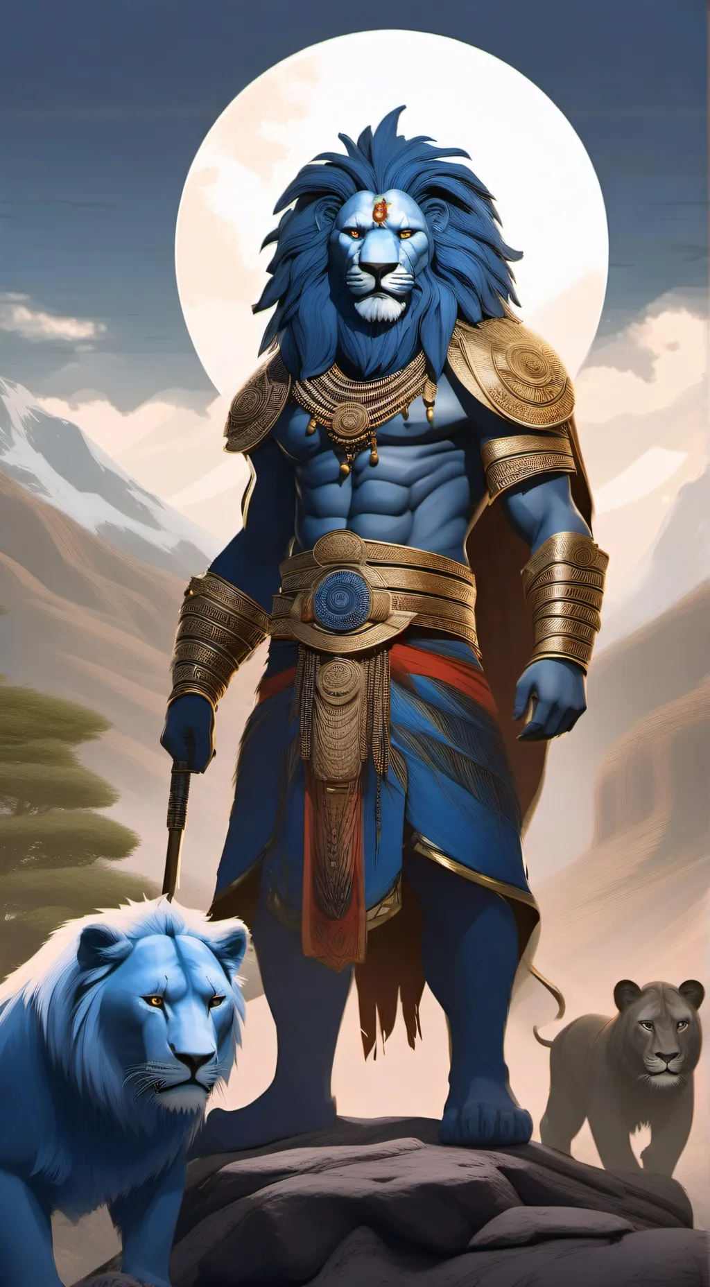 ai character: Aureon background