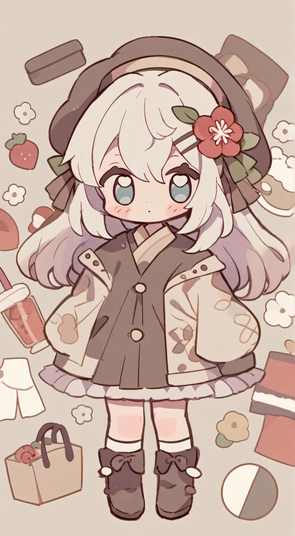 ai character: KPOPDH background
