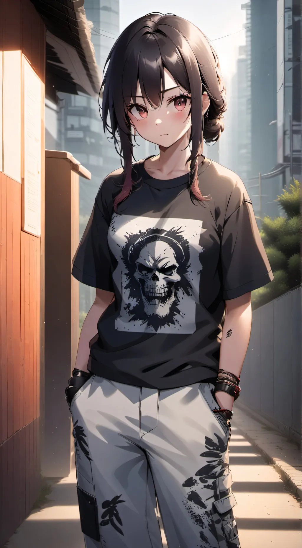 ai character: Tiffany background