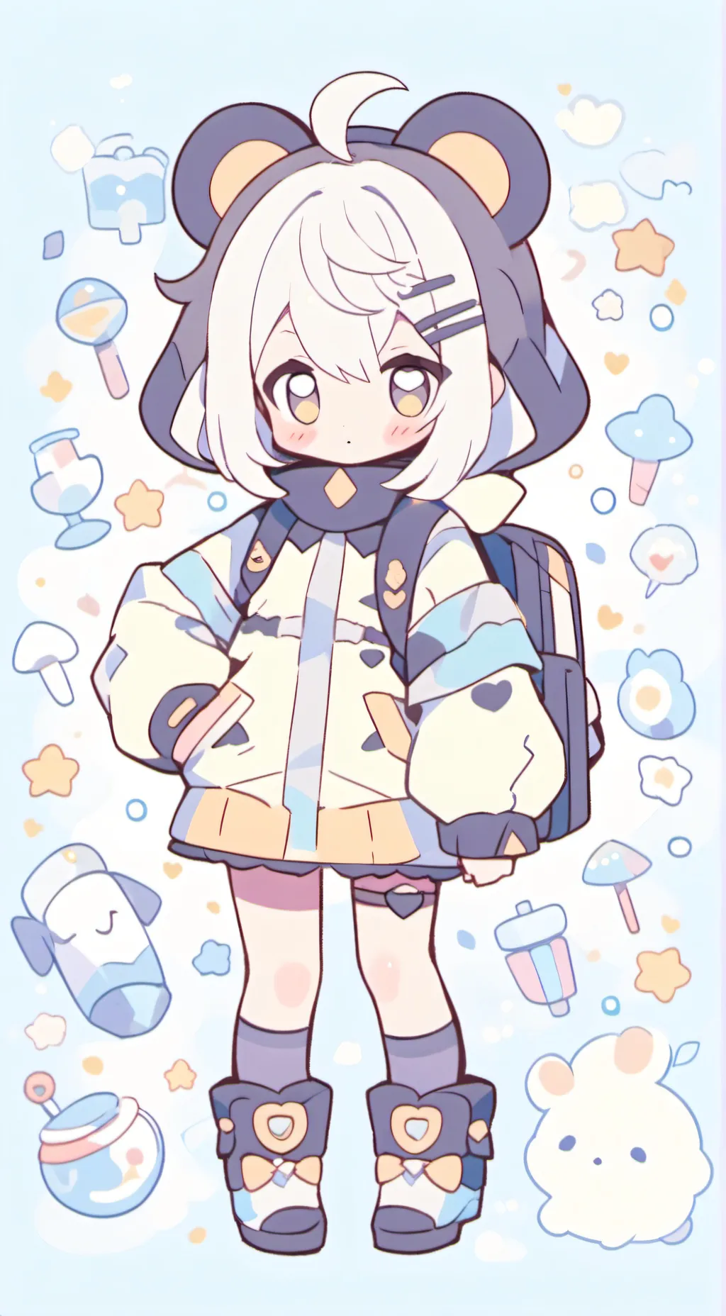 ai character: tu hermano  background