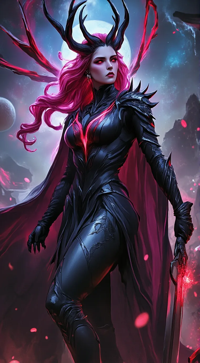 ai character: Hela background
